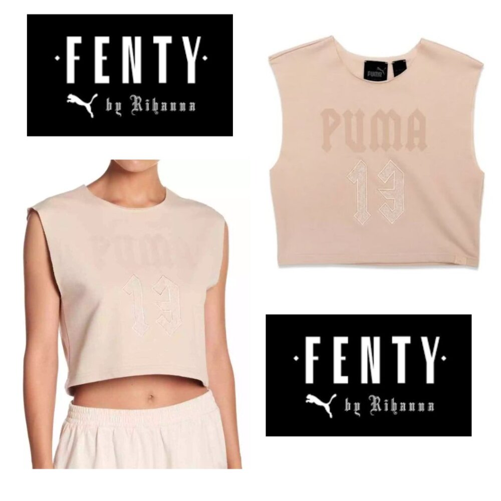 Puma x Rihanna Fenty  Work Out Wide Fit Tank Top
